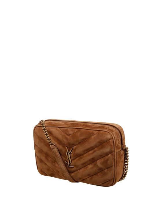 26FW 생로랑 루루 마틀라세 스웨이드 카메라 백 869468 AAEY6 2916 ORANGE CARAMEL COGN - SAINT LAURENT