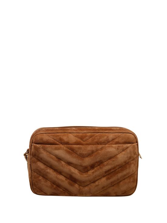 26FW 생로랑 루루 마틀라세 스웨이드 카메라 백 869468 AAEY6 2916 ORANGE CARAMEL COGN - SAINT LAURENT