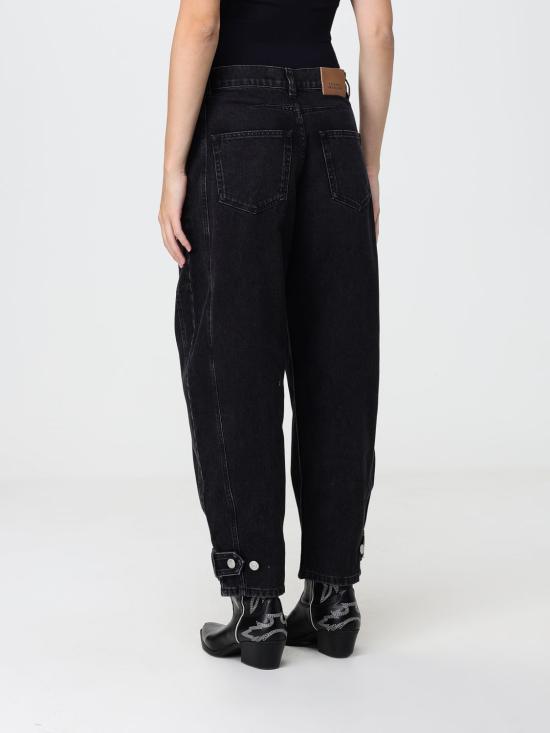 26FW 이자벨마랑 레자 크롭 진 PA0779FAD3H01I 02FK Black - ISABEL MARANT