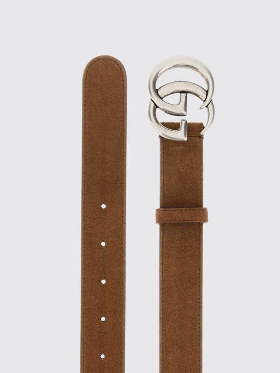 26FW 구찌 GG 마몽 씬 벨트 414516CA00G 2835 Hazel - GUCCI