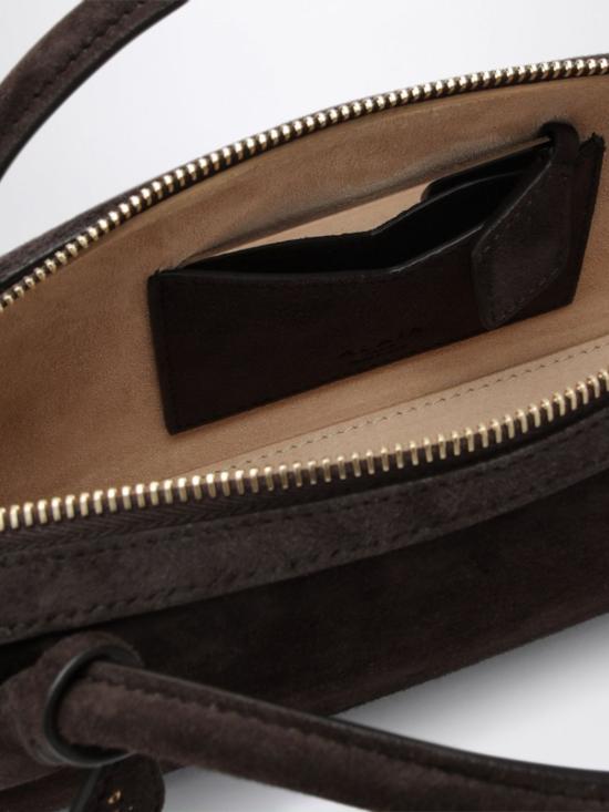 26FW 알라이아 르 테켈 스웨이드 고트스킨 클러치 AA1S06026CA328 U15 Brown - ALAIA