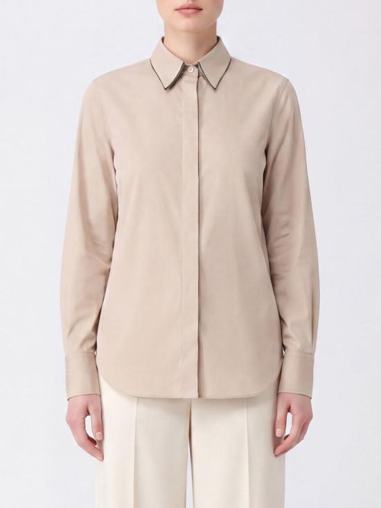 26FW 브루넬로 쿠치넬리 모닐리 셔츠 M0091MA606 C3786 Beige