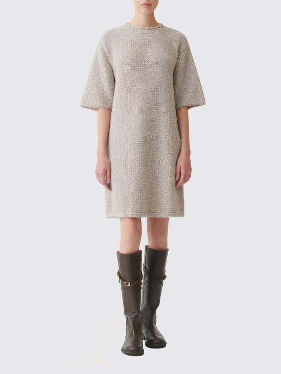26FW 파비아나 필리피 롱 원피스 ABD216F134M257 VR1 Grey