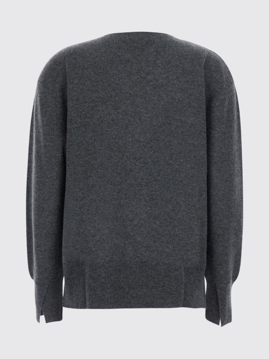 26FW 세미쿠튀르 스웨터 Y6WD03 X90 Grey - SEMI-COUTURE