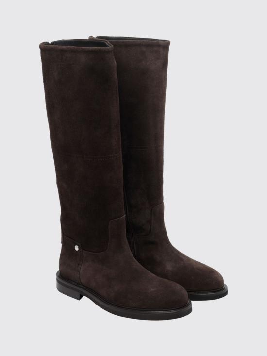 26FW 포에베 부츠 EV01ZIP TESTA DI MORO Brown - POEVE