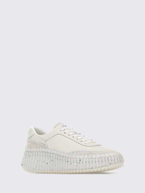 26FW 끌로에 스니커즈 CHC24S00RBD 100 White - CHLOE