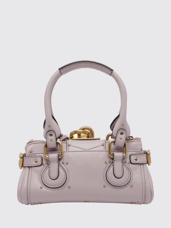 26FW 끌로에 스몰 그레인드 레더 패딩턴 백 CH26SS805P75 6F8 Lilac - CHLOE