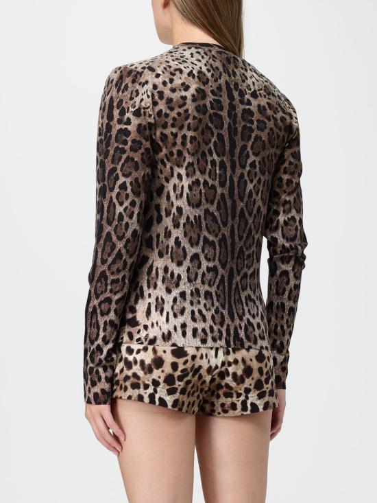 26FW 돌체앤가바나 스웨터 FXX48TJDVGG HY13M Brown - DOLCE & GABBANA