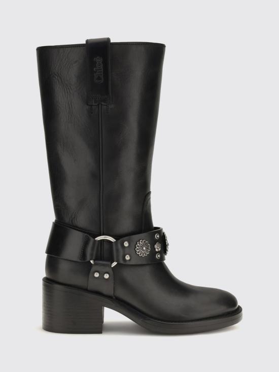 26FW 끌로에 부츠 CH26W22D1P 001 Black