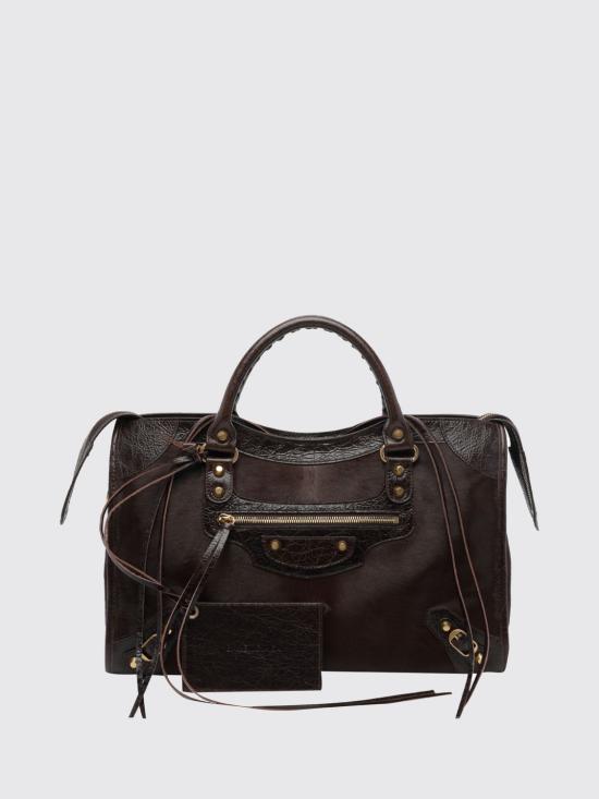 26FW 발렌시아가 르 시티 백 8657602ACPG 2836 Brown