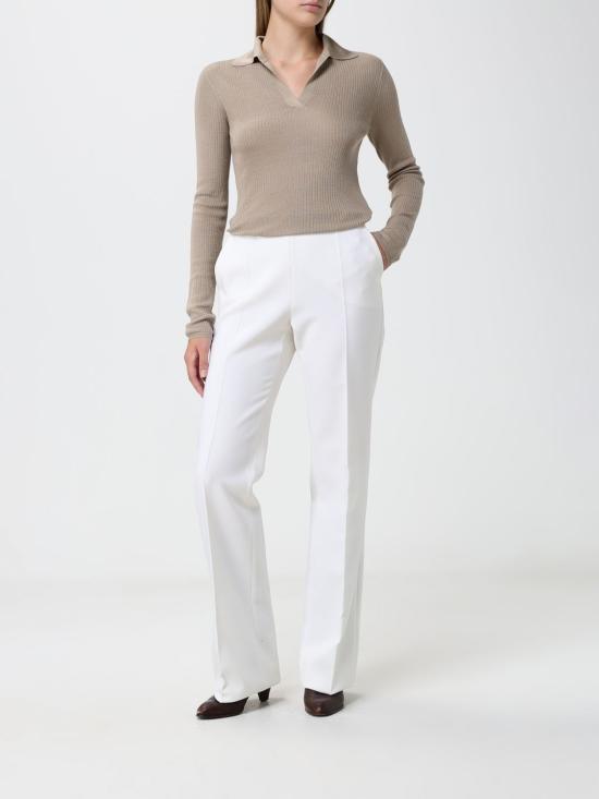26FW 막스마라 폴로 티셔츠 2621366101600 002 Beige - MAX MARA