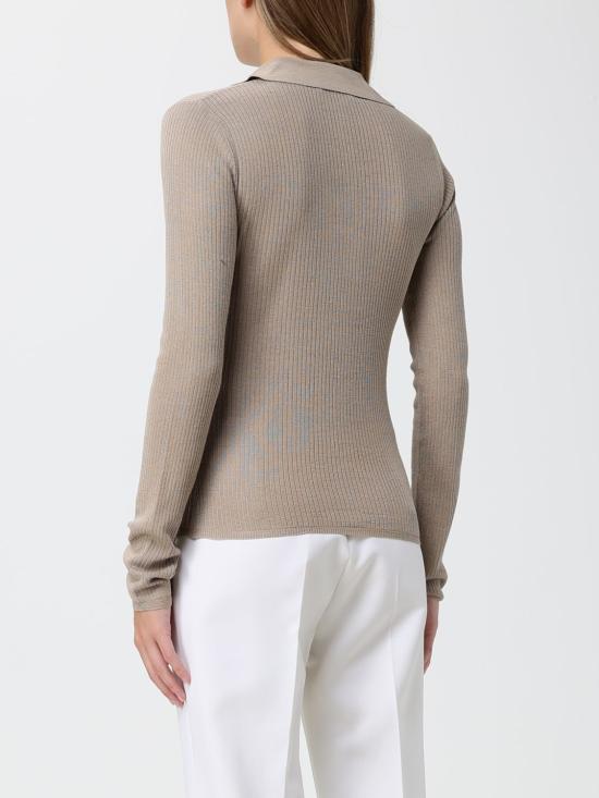 26FW 막스마라 폴로 티셔츠 2621366101600 002 Beige - MAX MARA