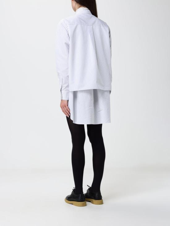 26FW 사카이 롱 원피스 2608615 817 White - SACAI