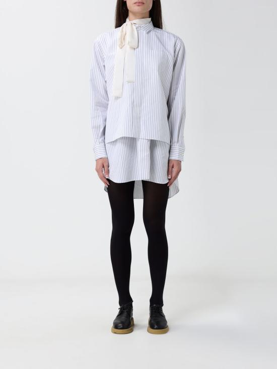 26FW 사카이 롱 원피스 2608615 817 White
