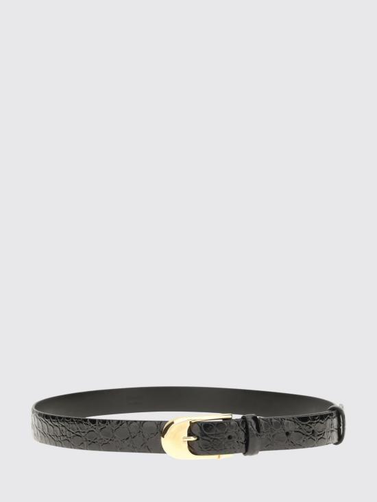 26FW 케이트 레귤러 벨트 101051076 200 Black