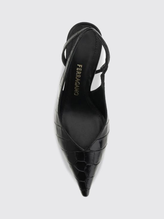 26FW 살바토레 페라가모 힐/펌프스 797305 003 Black - SALVATORE FERRAGAMO