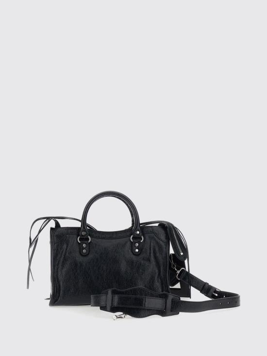 26FW 발렌시아가 르 시티 백 스몰 8657622ACLR 1000 Black - BALENCIAGA