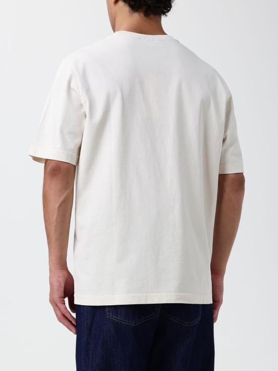 26FW 메종키츠네 반팔 티셔츠 MRMJT33KJ7025 0063 Beige - MAISON KITSUNE