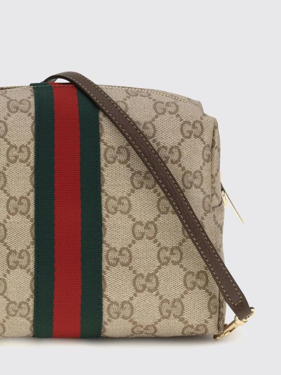 26FW 구찌 웹 미니 캔버스 카메라백 A006XFFAF8R 8547 Beige - GUCCI