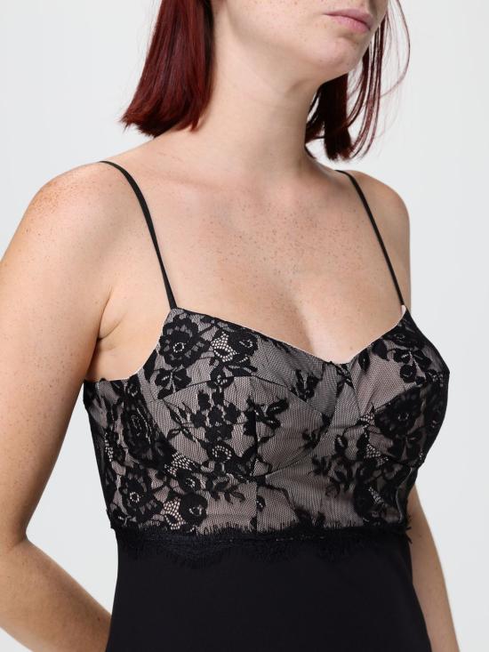 26FW 하니타 롱 원피스 HV39134723 NERO Black - HANITA