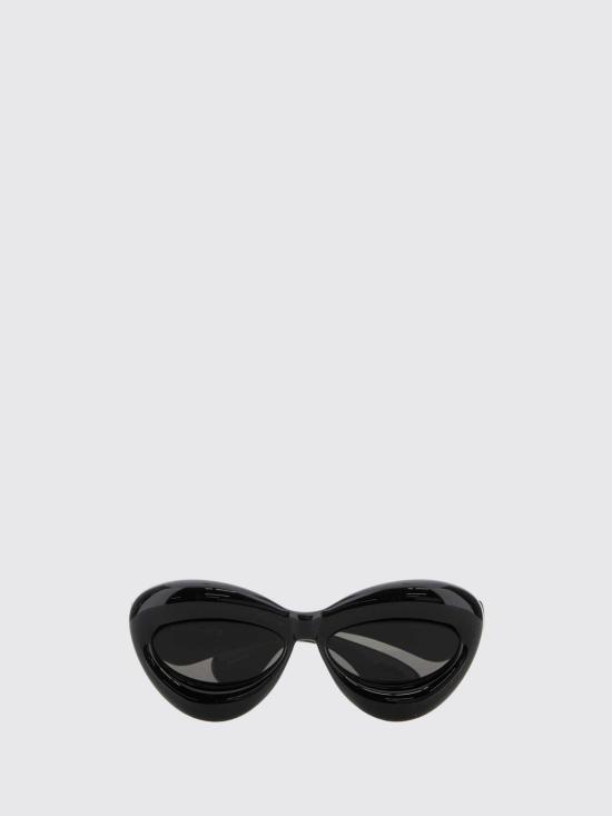 26FW 로에베 선글라스 LW40097I55 01A Black - LOEWE