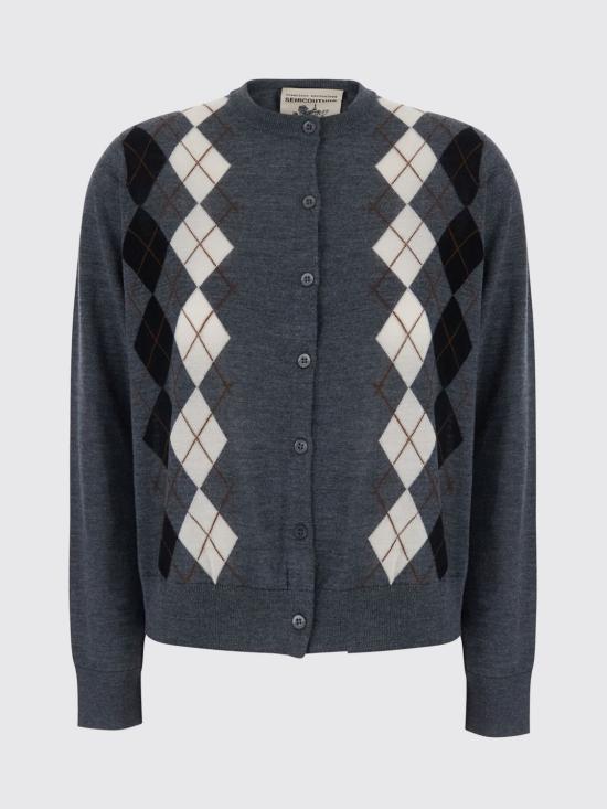 26FW 세미쿠튀르 스웨터 Y6WC73 RMB69 Grey - SEMI-COUTURE