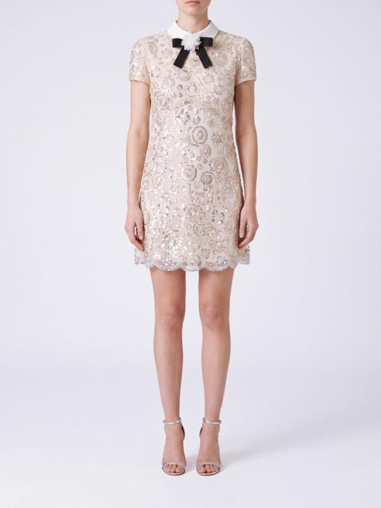26FW 셀프 포트레이트 롱 원피스 AW26019SC CREAM Natural