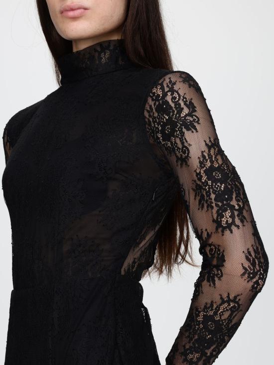 26FW 하니타 롱 원피스 HV39104806 NERO Black - HANITA