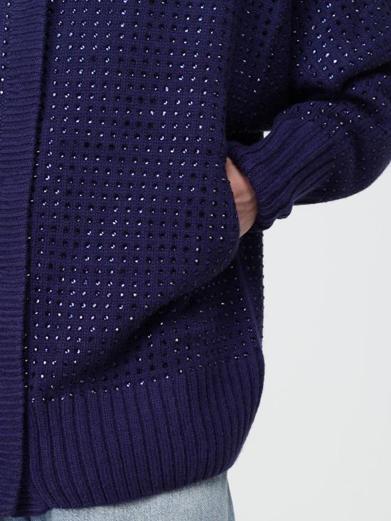 26FW 핑코 스웨터 107867A3P3 F92 Navy - PINKO