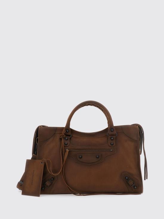 26FW 발렌시아가 르 시티 백 미디엄 8657602ACM9 2247 Brown
