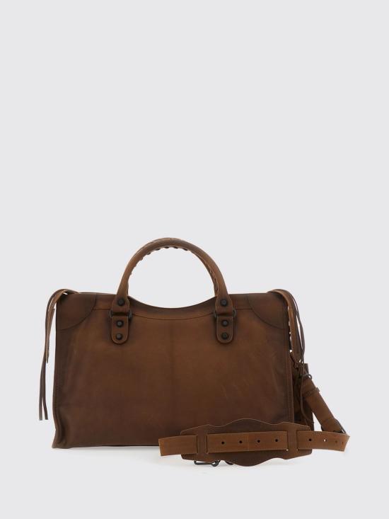 26FW 발렌시아가 르 시티 백 미디엄 8657602ACM9 2247 Brown - BALENCIAGA