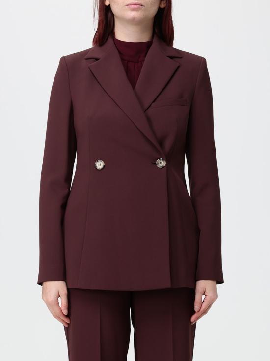 26FW 하니타 자켓 HJ12914723 BLACK BERRY Burgundy