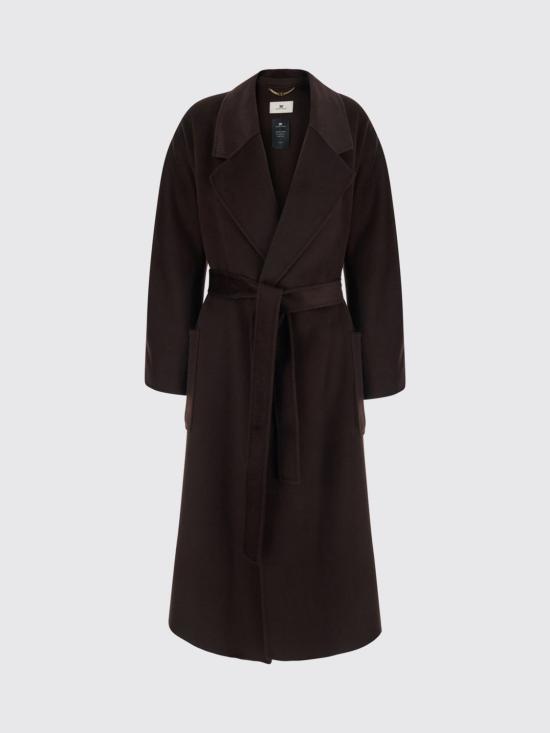 26FW 엘리자베타프랜치 코트 CP01D66E2 EV9 Brown - ELISABETTA FRANCHI