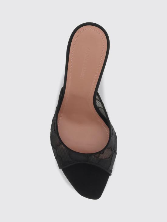26FW 아미나 무아디 힐/펌프스 12S356877ALE BLACKLACE - AMINA MUADDI