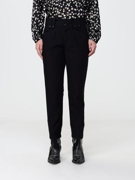26FW 이자벨마랑 팬츠 PA0789FAD3G03I 01BK Black