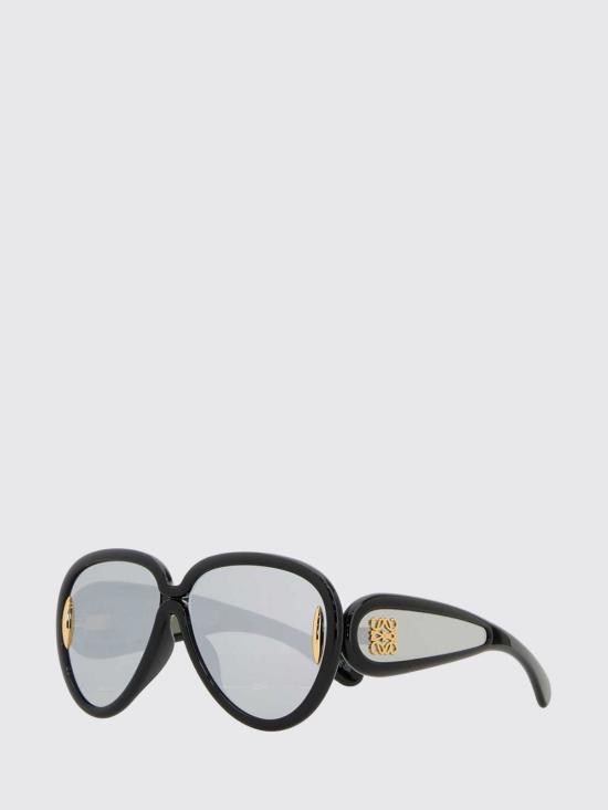 26FW 로에베 스모크 미러 파일럿 선글라스 LW40132I65 01C Black