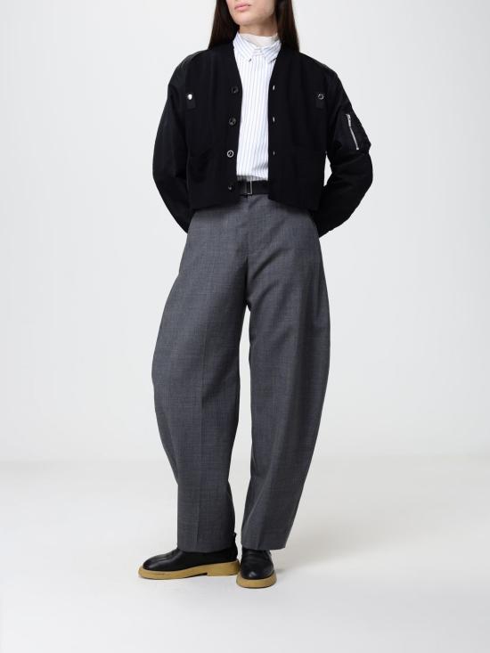 26FW 사카이 스웨터 2608586 001 Black - SACAI