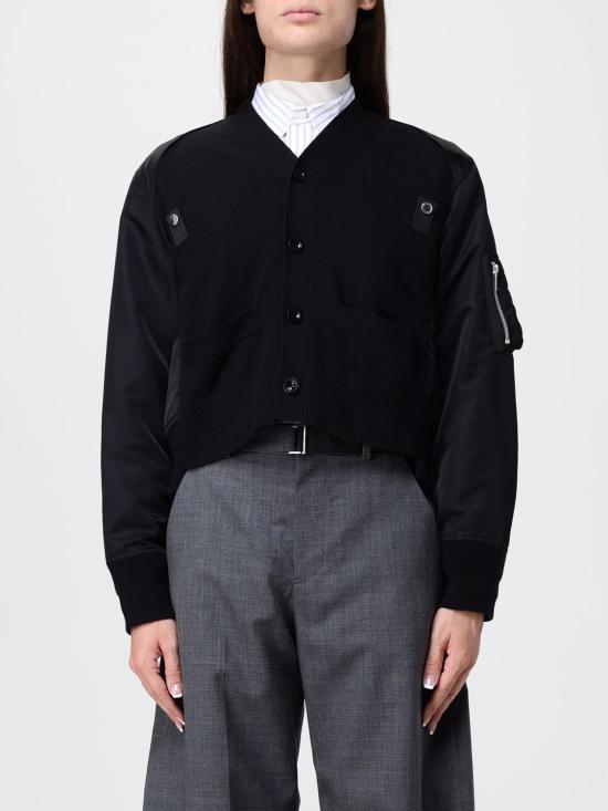 26FW 사카이 스웨터 2608586 001 Black