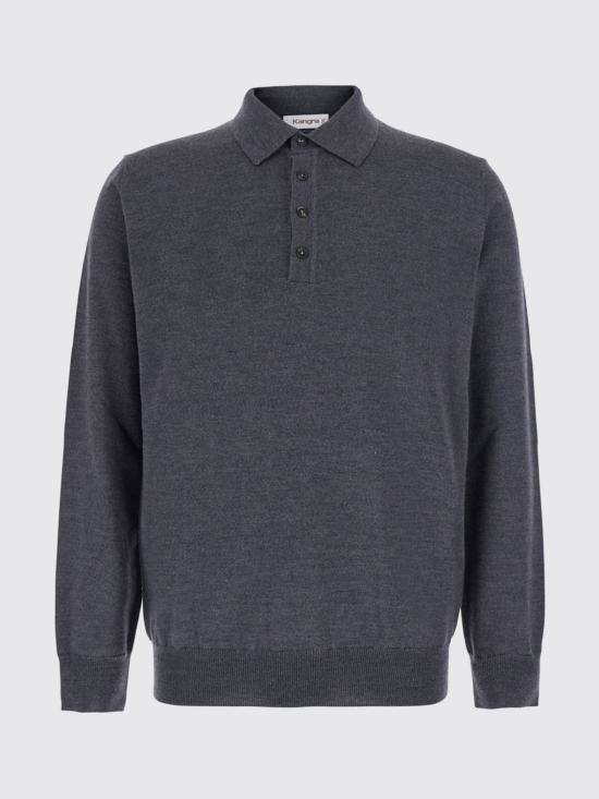 26FW 캉그라 폴로 티셔츠 402203 206 Grey - KANGRA