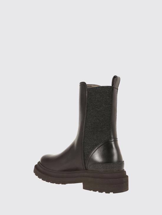 26FW 브루넬로 쿠치넬리 부츠 MZOLG3307 C101 Black - BRUNELLO CUCINELLI