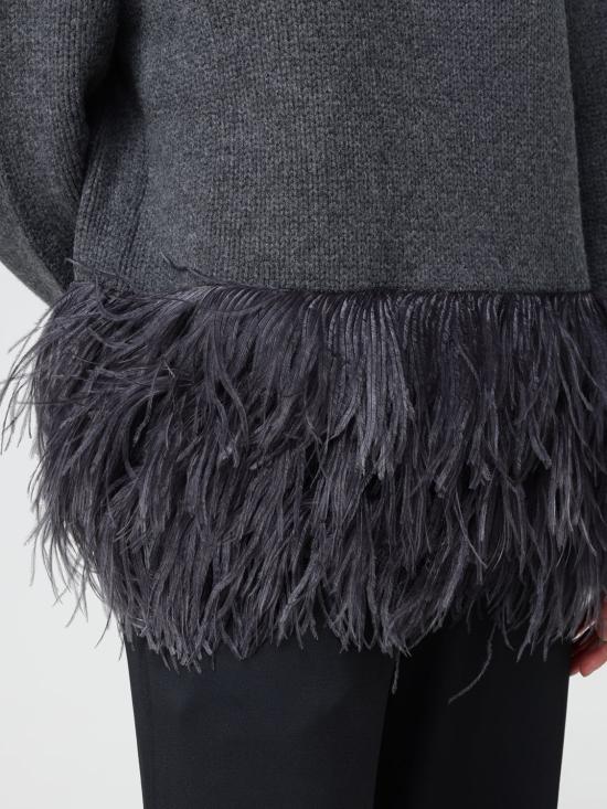 26FW 파비아나 필리피 스웨터 MAD226F443M438 8204 Grey - FABIANA FILIPPI