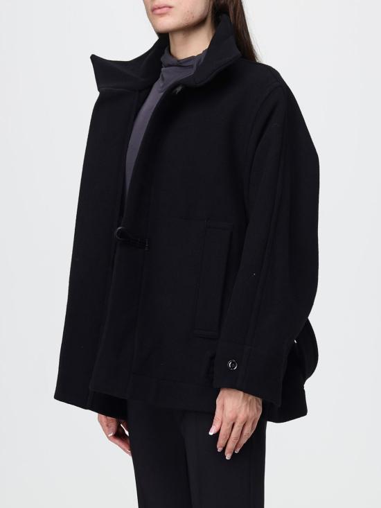 26FW 르메르 숏 더플 울 코트 CO1113LF1116 BK999 Black - LEMAIRE