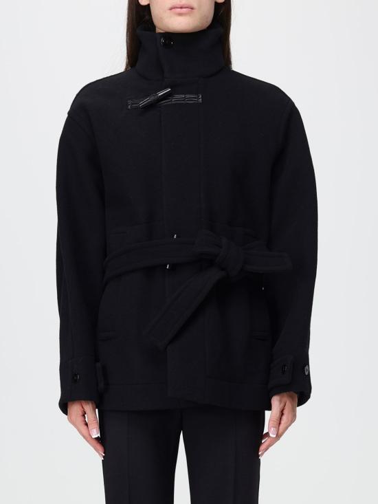 26FW 르메르 숏 더플 울 코트 CO1113LF1116 BK999 Black