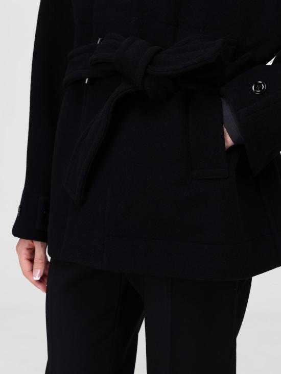 26FW 르메르 숏 더플 울 코트 CO1113LF1116 BK999 Black - LEMAIRE