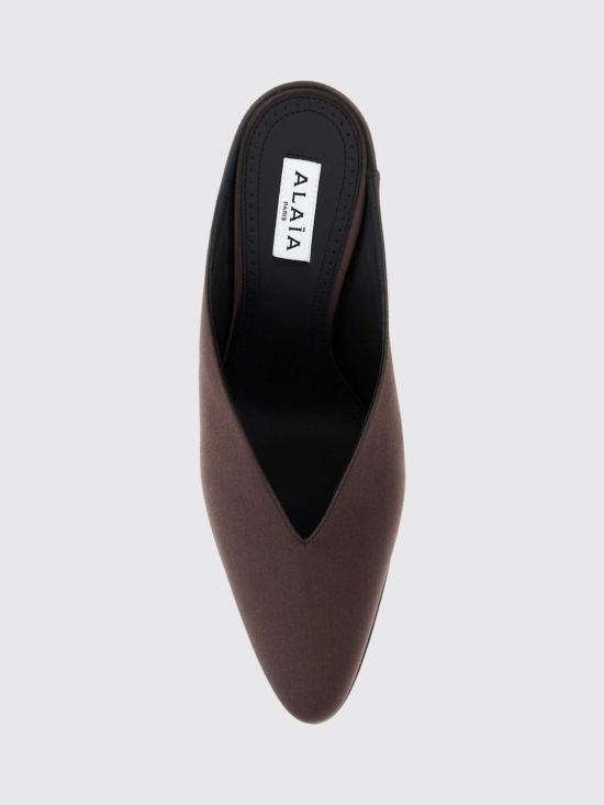 26FW 알라이아 힐/펌프스 AA3M2022A024 730 Brown - ALAIA