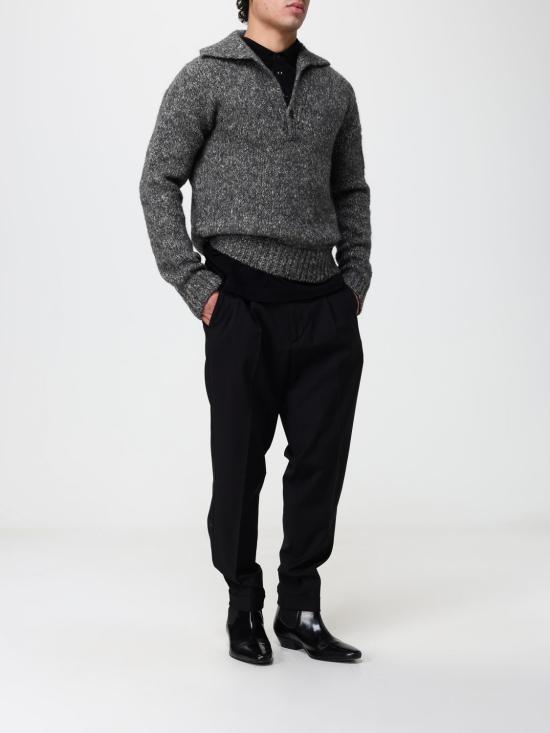 26FW 돌체앤가바나 로고 코튼 피케 폴로 셔츠 G8PL4TG7P1D N0000 Black - DOLCE & GABBANA