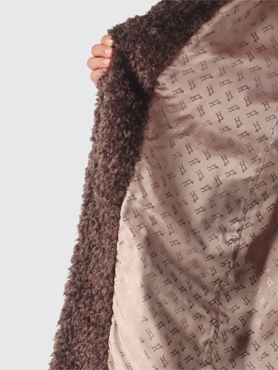 26FW 에르노 다이아고날 울 앤 나일론 울트라라이트 코트 GC000610D12421 8810 Brown - HERNO