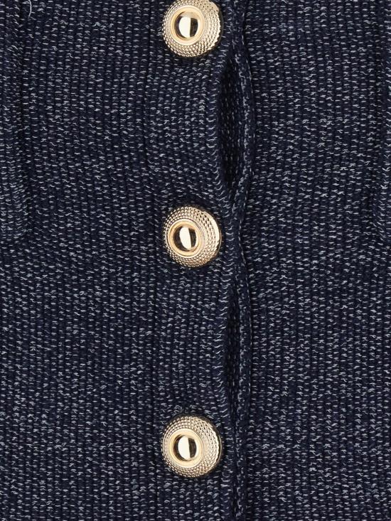 26FW 셀프 포트레이트 롱 원피스 AW26094SCN NAVY Blue - SELF PORTRAIT