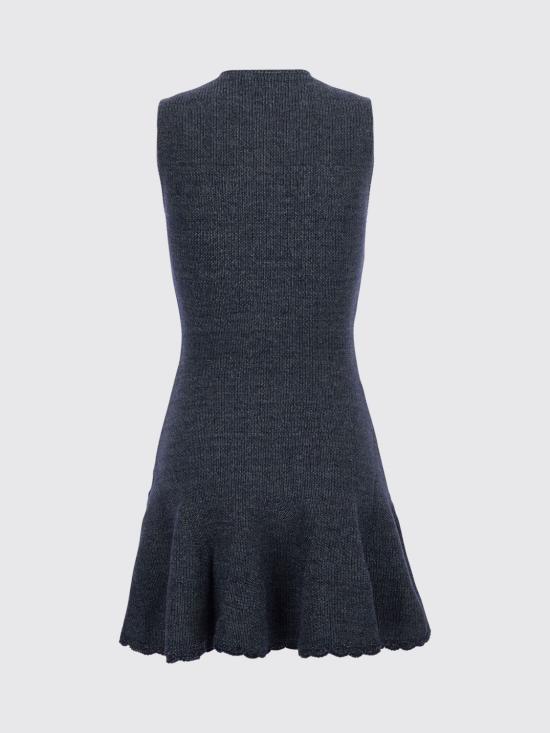 26FW 셀프 포트레이트 롱 원피스 AW26094SCN NAVY Blue - SELF PORTRAIT