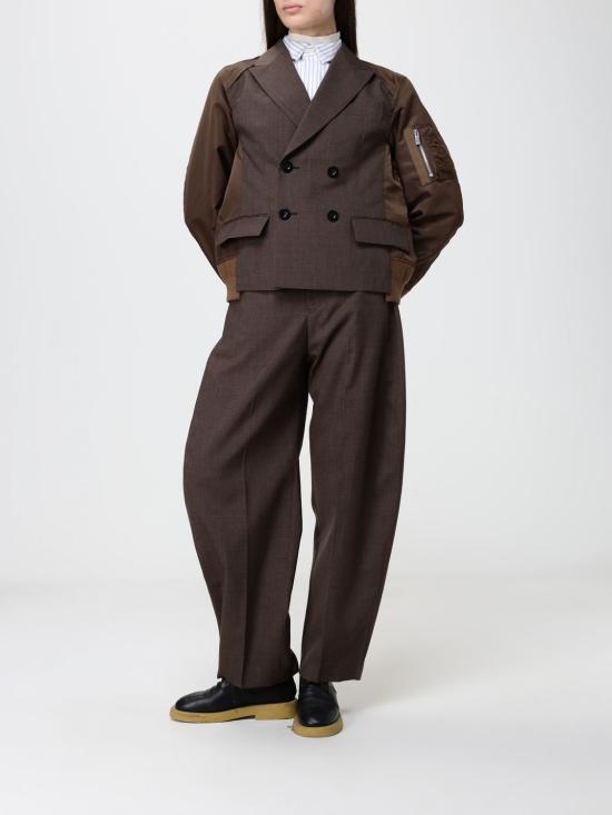 26FW 사카이 팬츠 2608572 601 Brown - SACAI